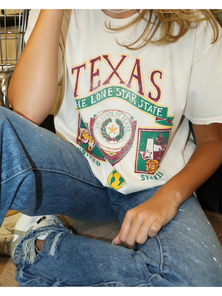 Texas Patch Thrifted Tee