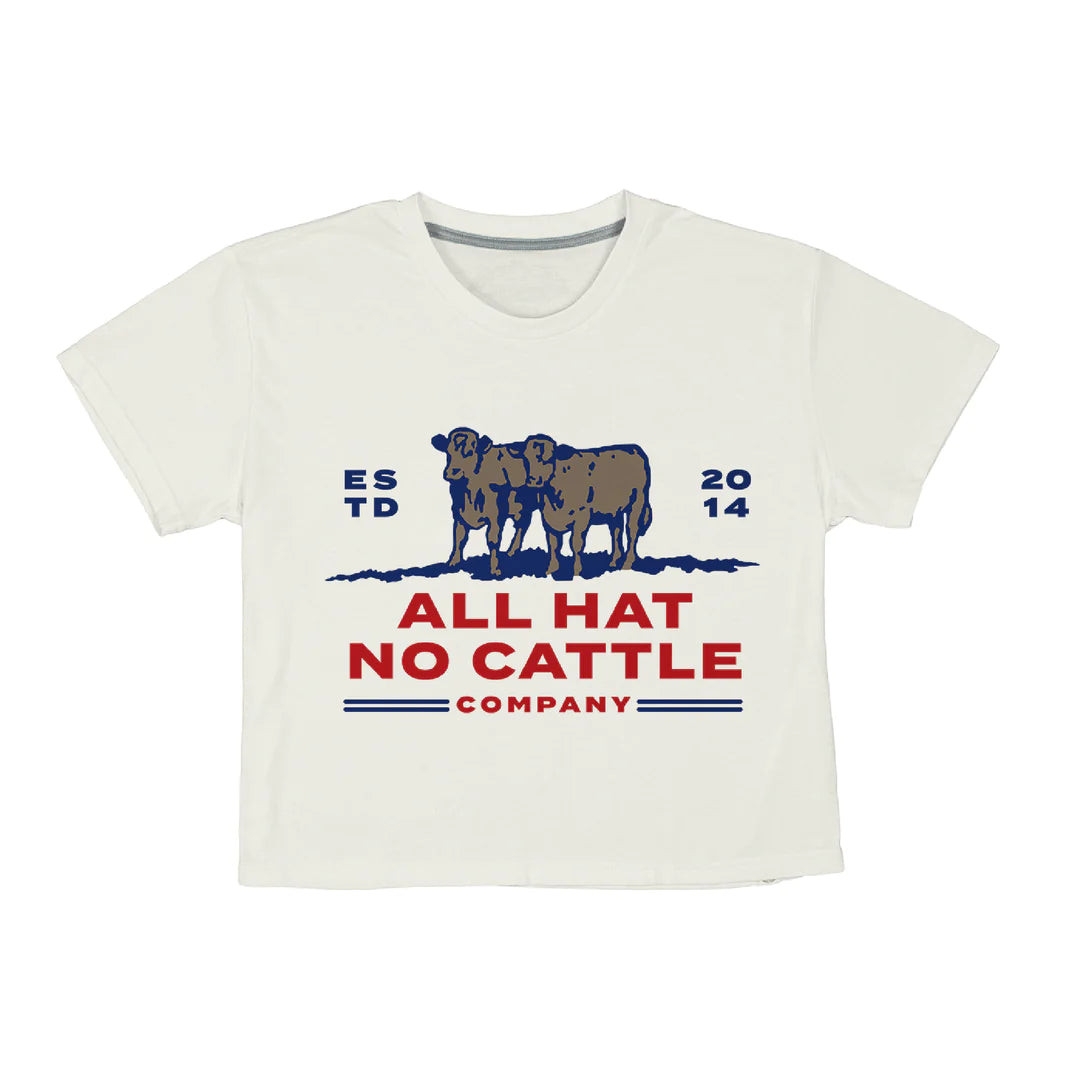The Sendero All Hat No Cattle Crop Tee