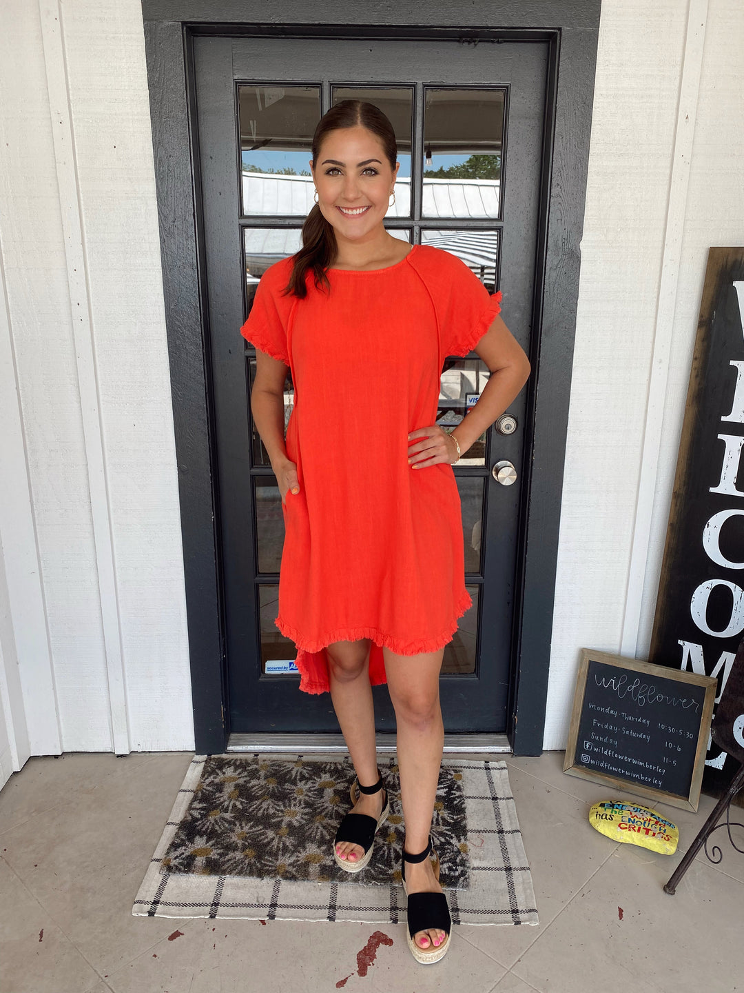 The Hattie Dress - Discontinued Colors