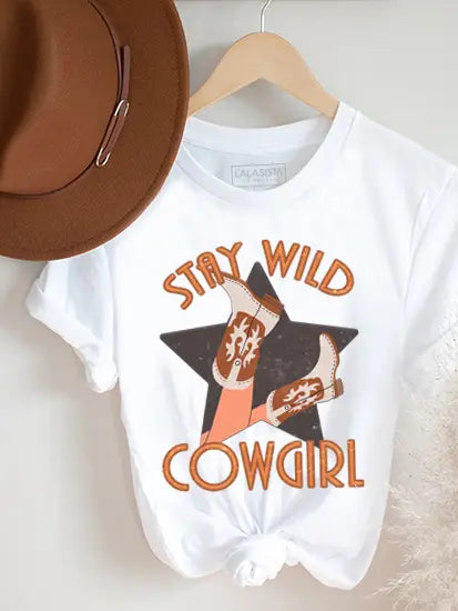 LLS Stay Wild Cowgirl Tee